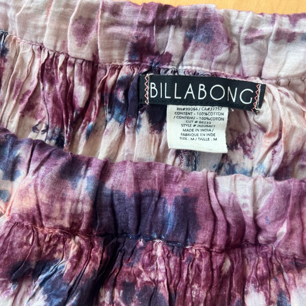 Billabong skirt after night
